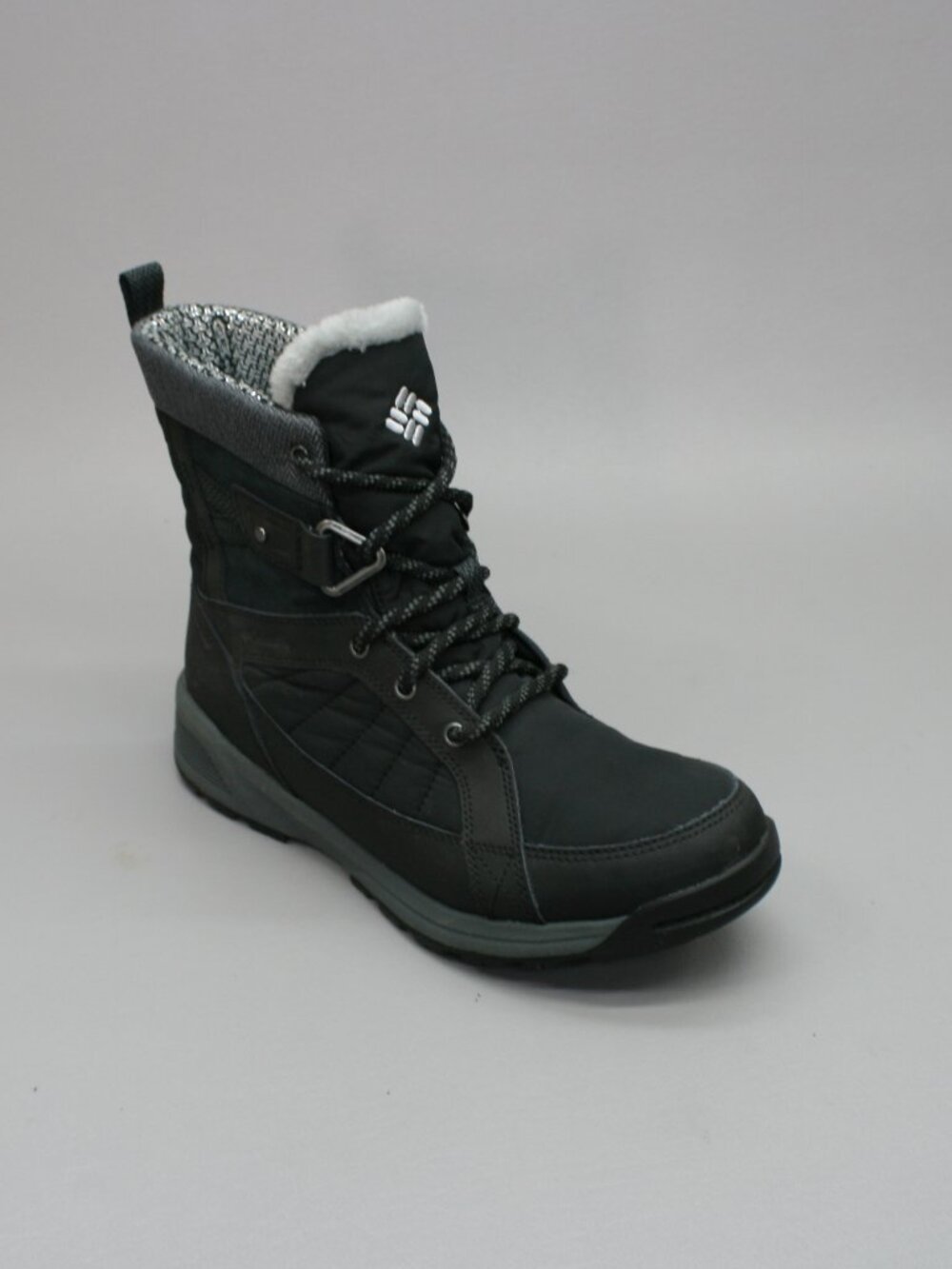Columbia Ladies 8.5 Meadows Shorty Omni-Heat 3D Winter Snow Boots - BL5966-010
